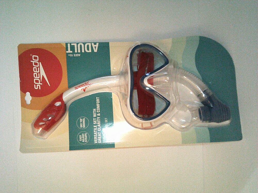 Speedo Adult 15+ Snorkel Set New in package